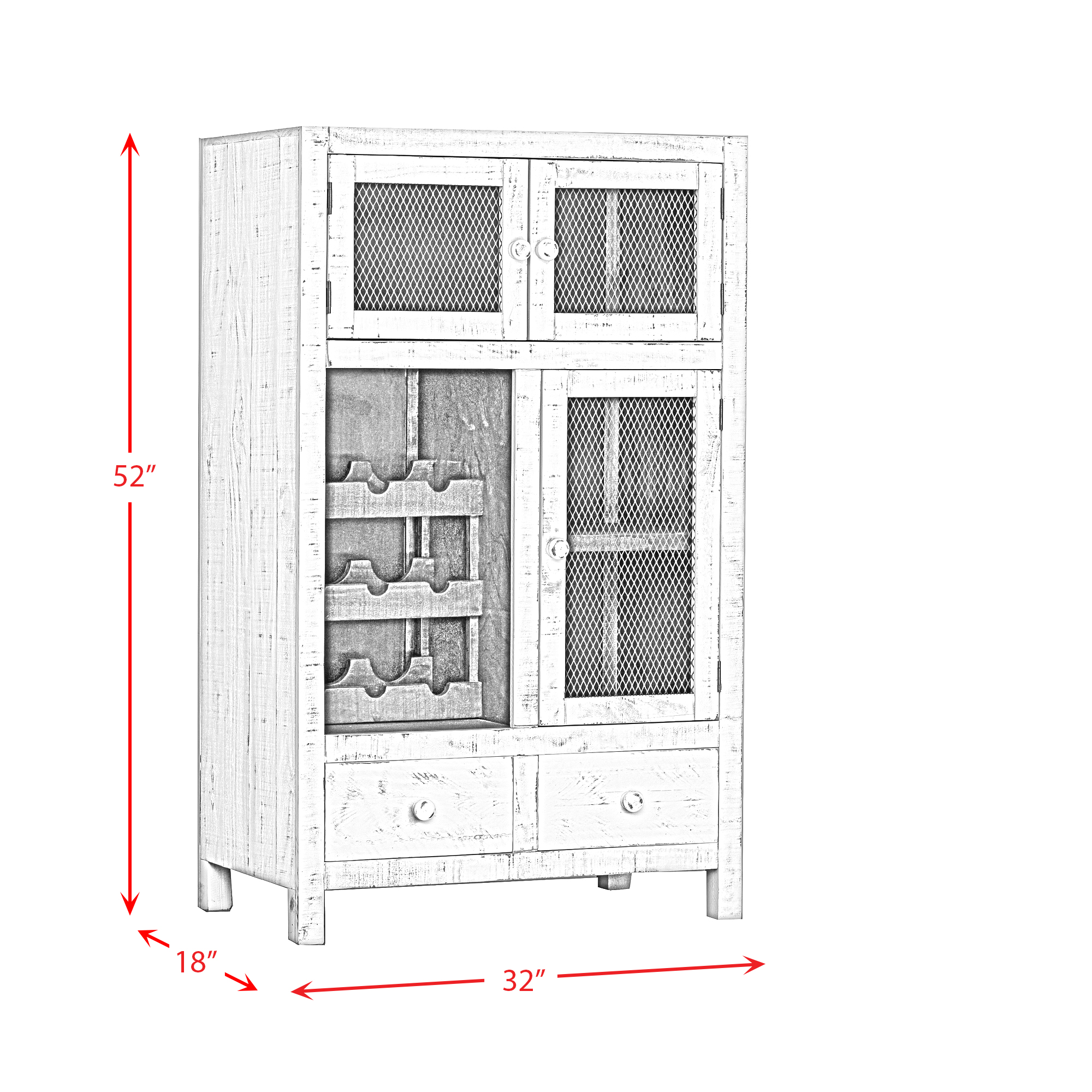 Aaron-Wine-Cabinet-Line-Drawing