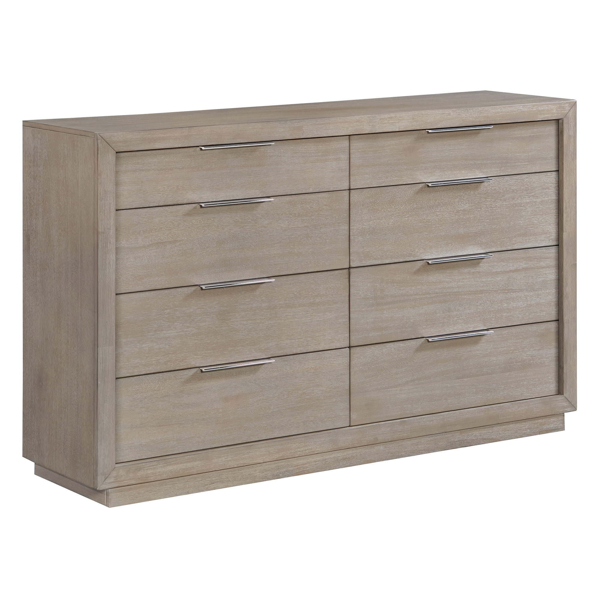 Arcadia-8-Drawer-Dresser-in-Grey-Angle