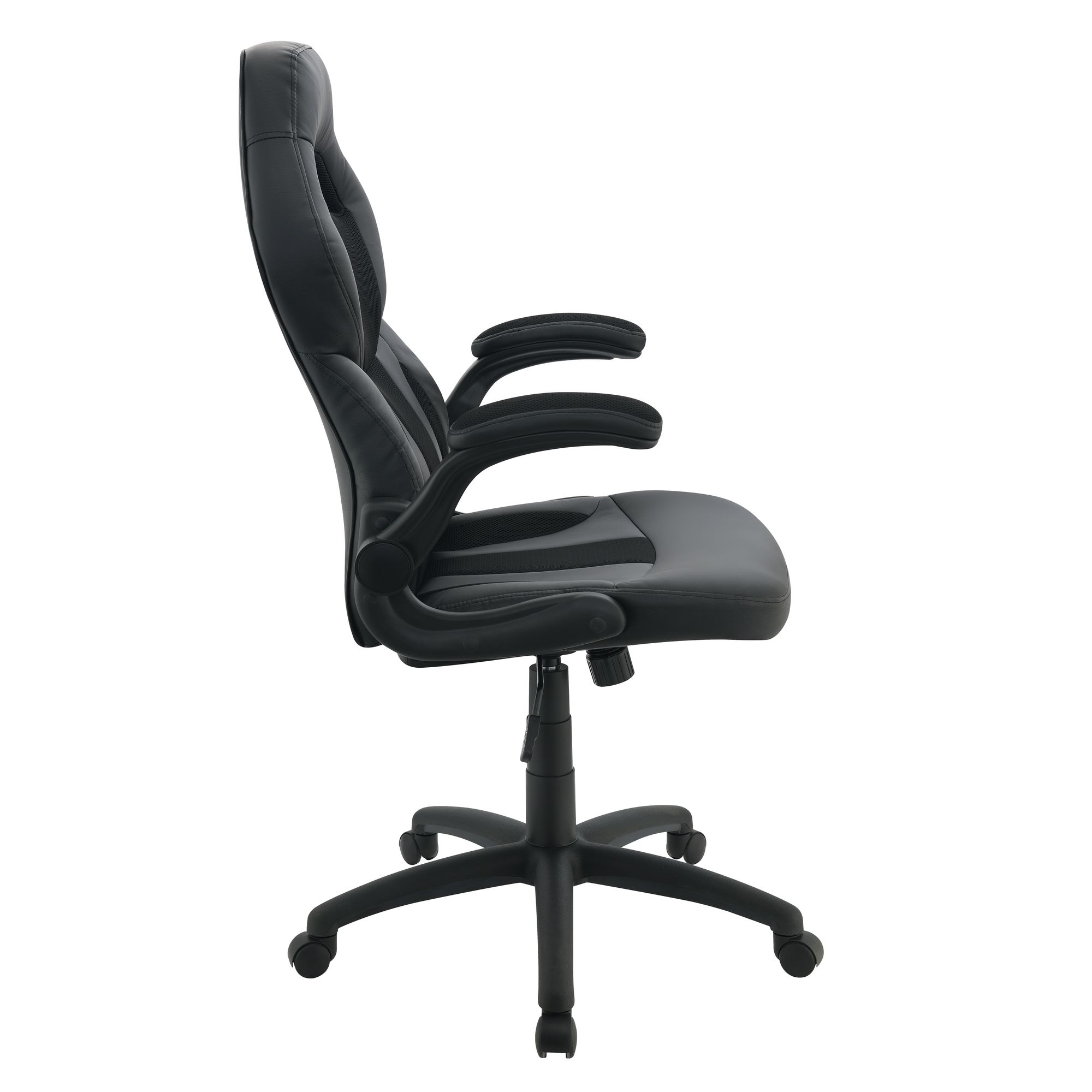 Bernie-Gaming-Chair-in-Black-Black-Side-Silo