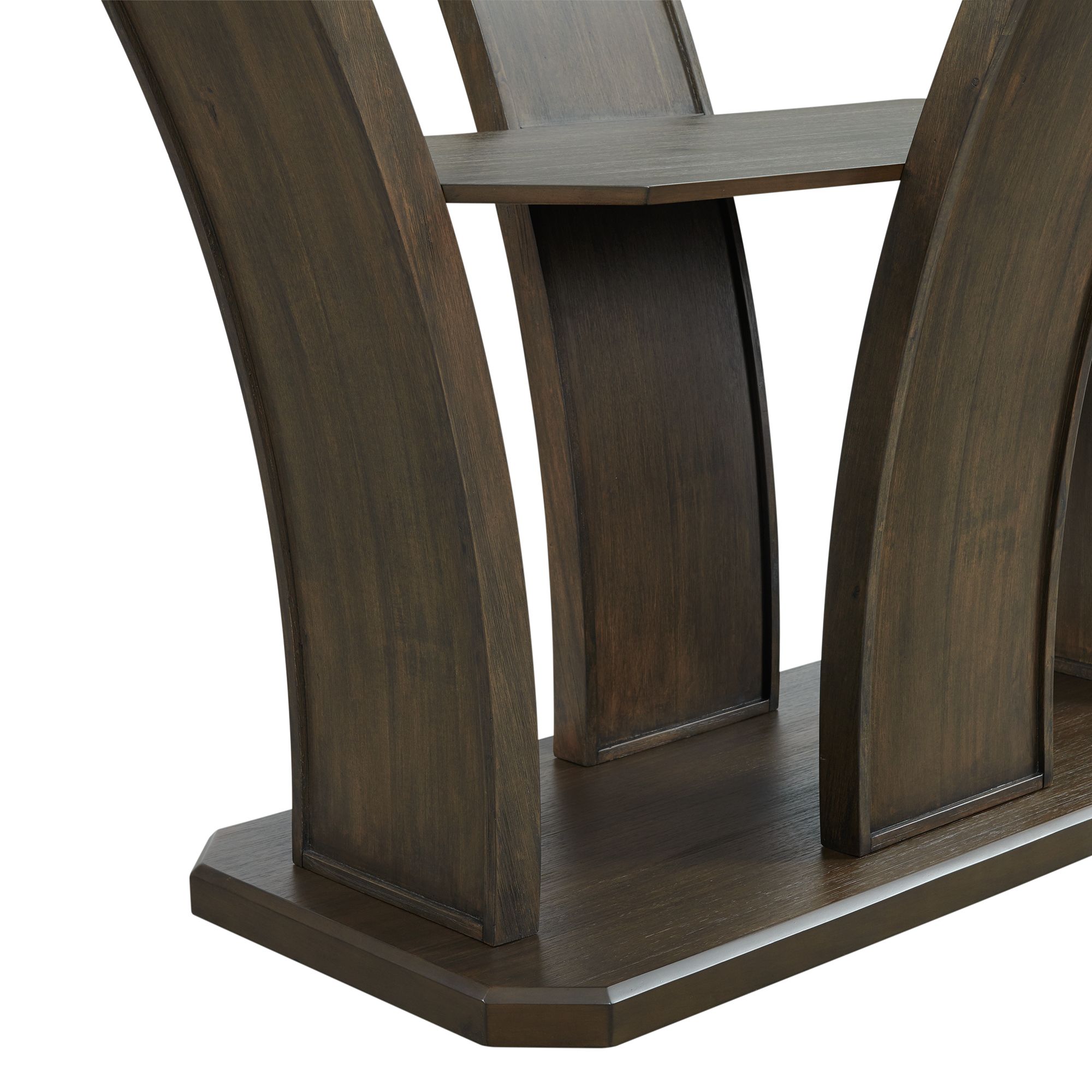 Dapper-Rectangular-Counter-Table-Brown-Leg-detail