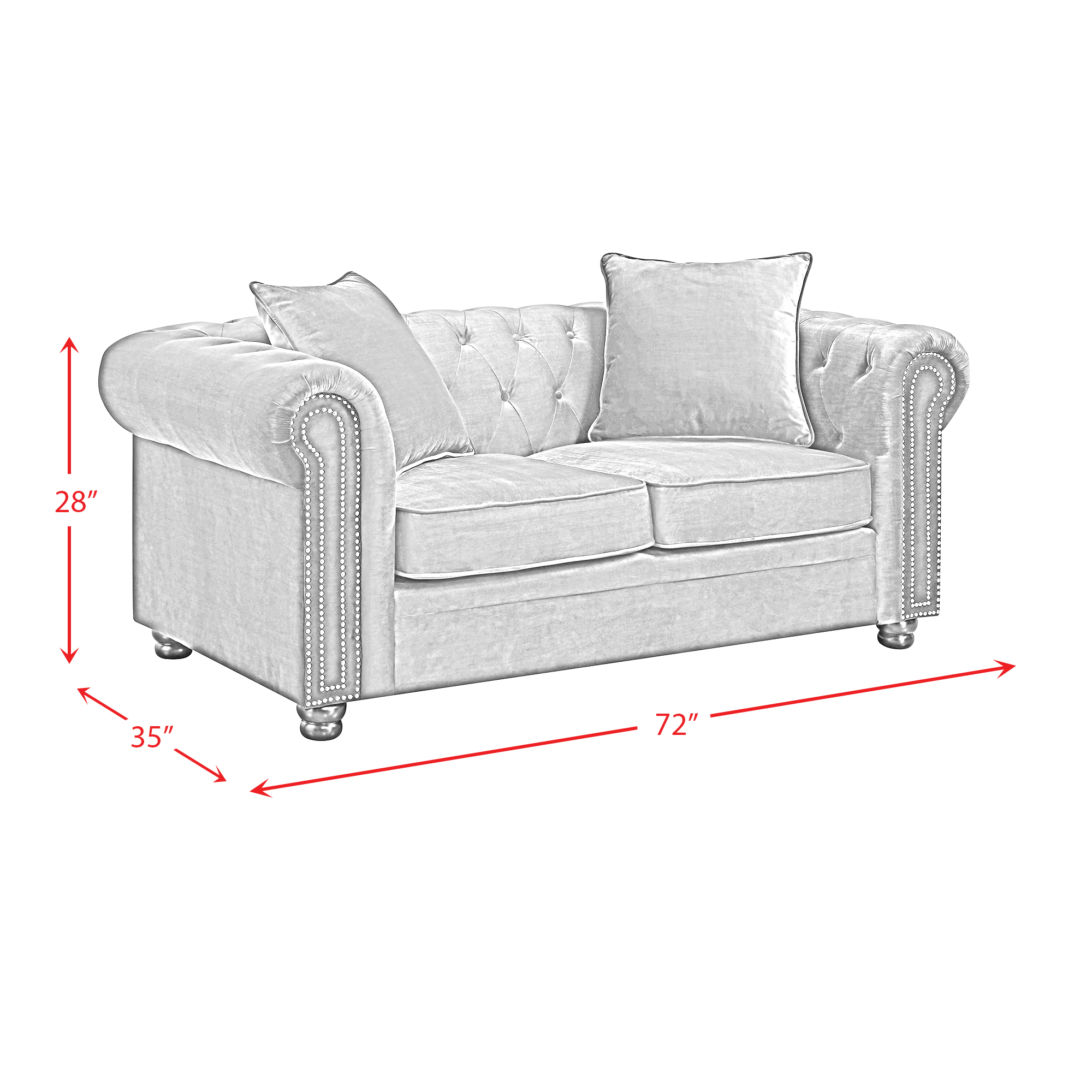 Greenwich-Loveseat-Line-Drawing