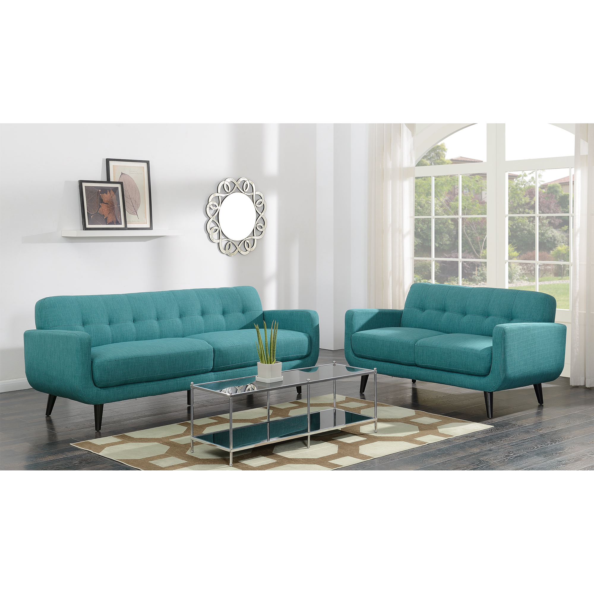 Hadley-Sofa-and-Loveseat-in-Heirloom-Teal-Lifestyle-1-2