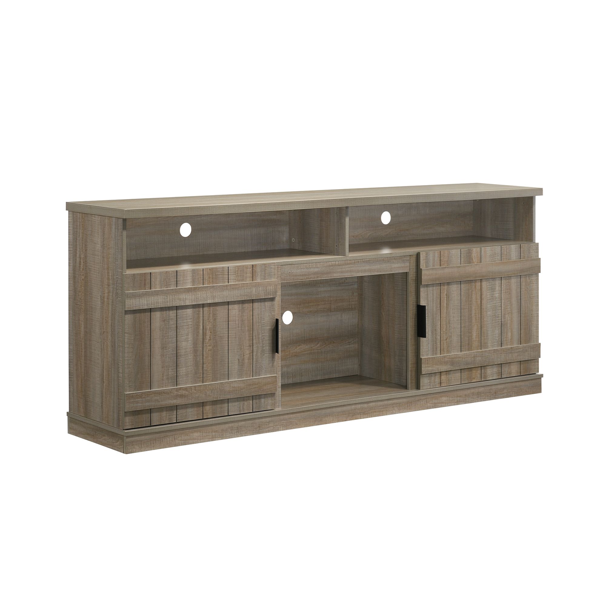 Hayward 75"" Fireplace without 23"" Core in Light Brown/Grey