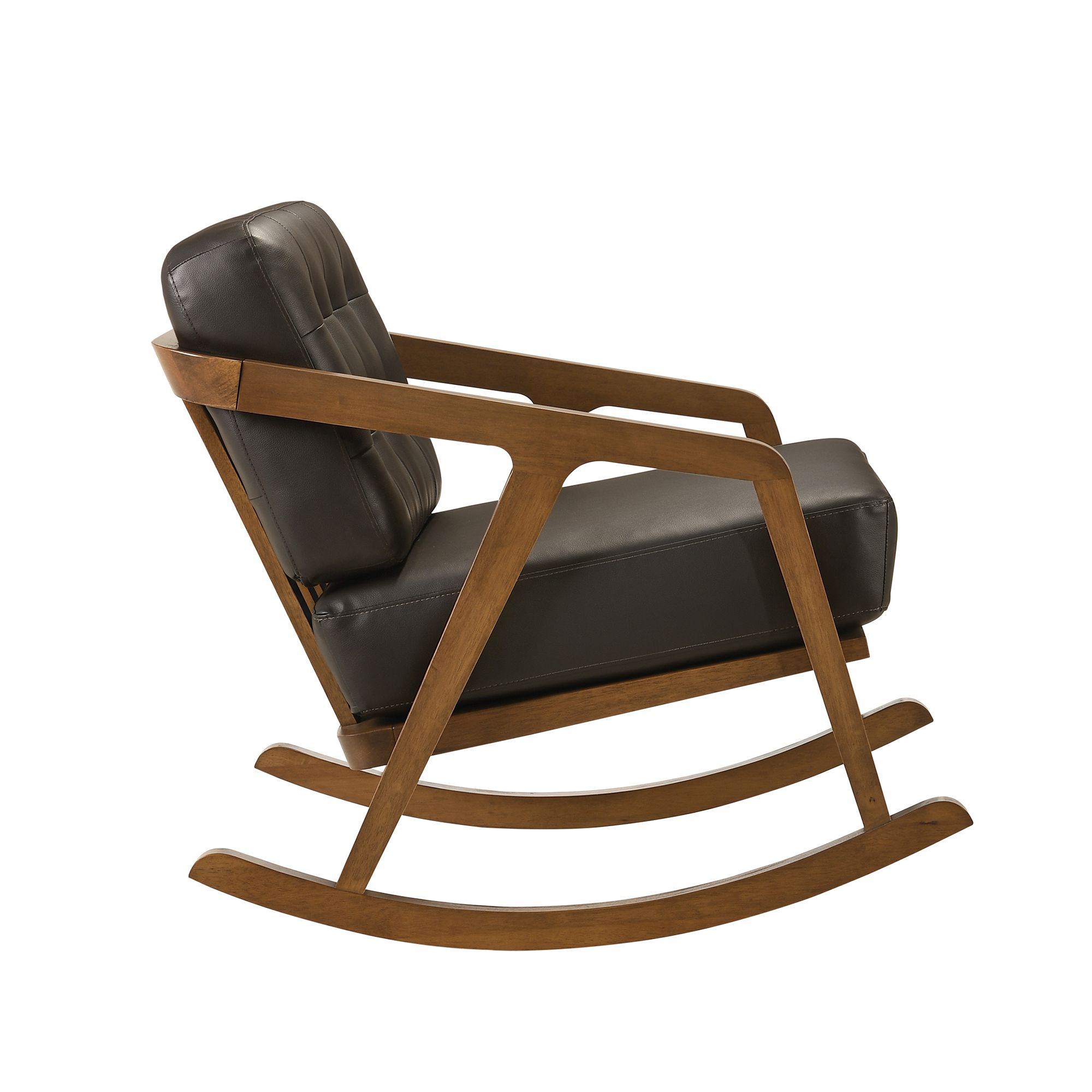 Ingram-Chair-Pine-PU-Brown-Side-Silo