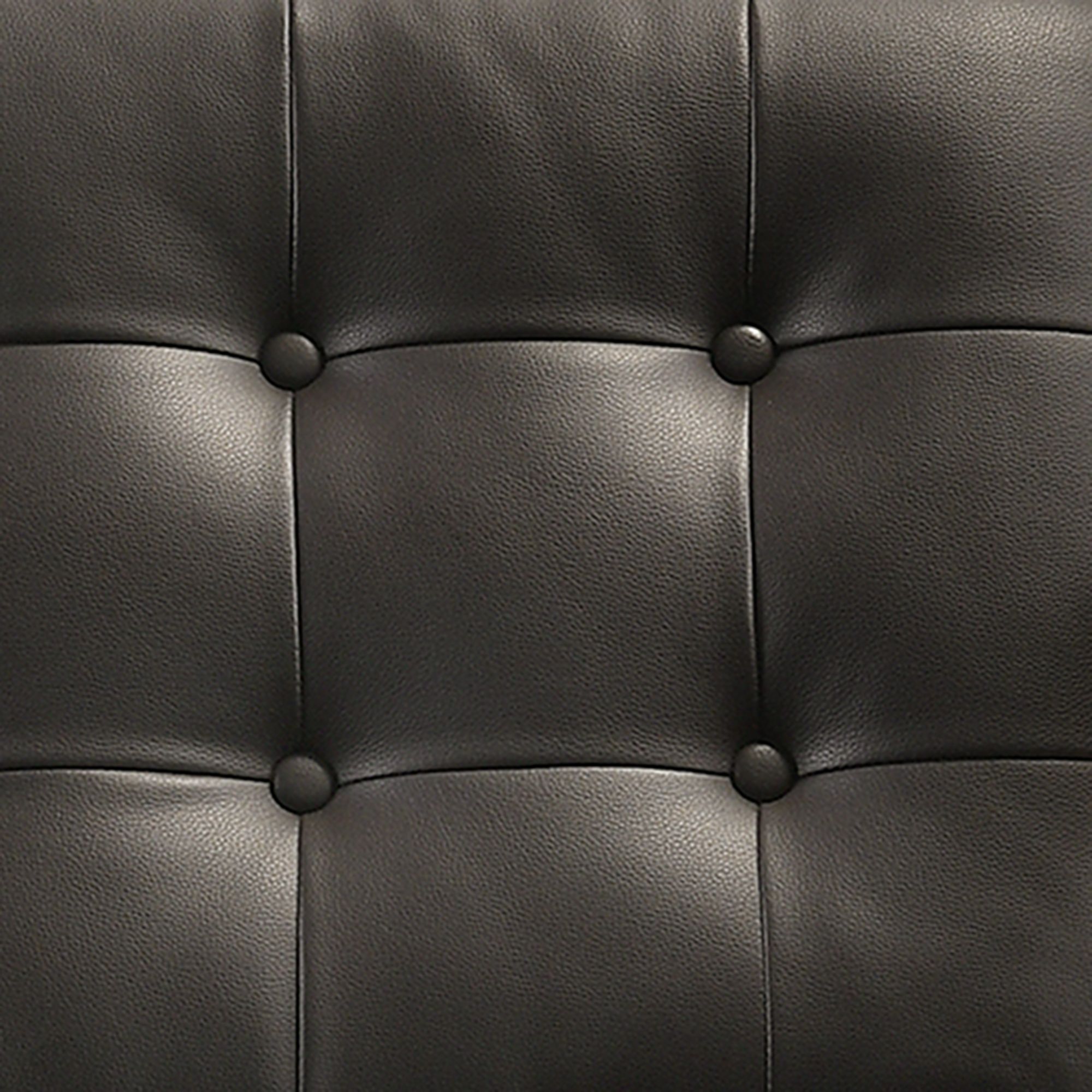 Ingram-Chair-Pine-PU-Brown-Tufting-Detail