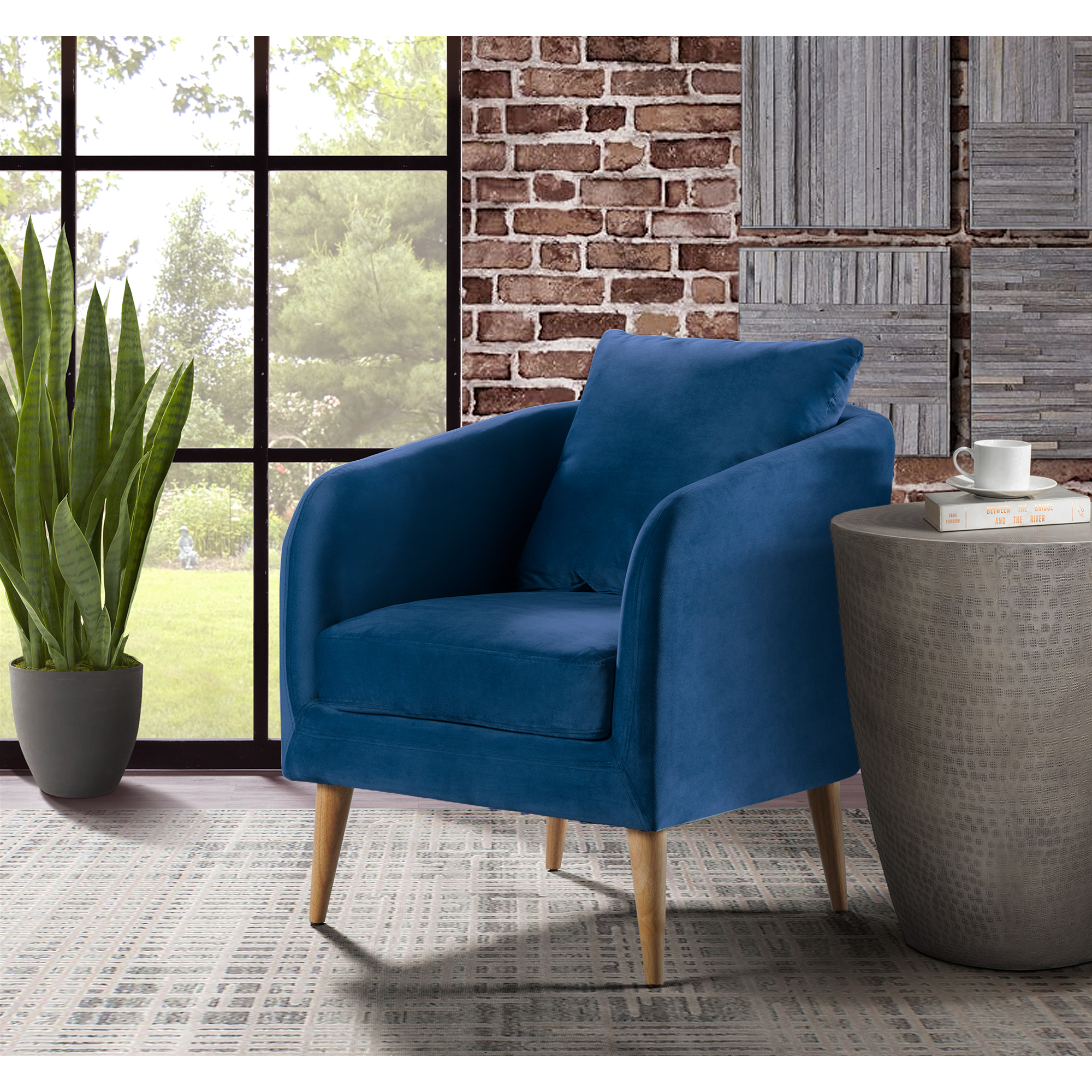 Joss-2-Accent-Chair-with-wood-legs-in-Broadway-Navy_Lifestyle-Ecom