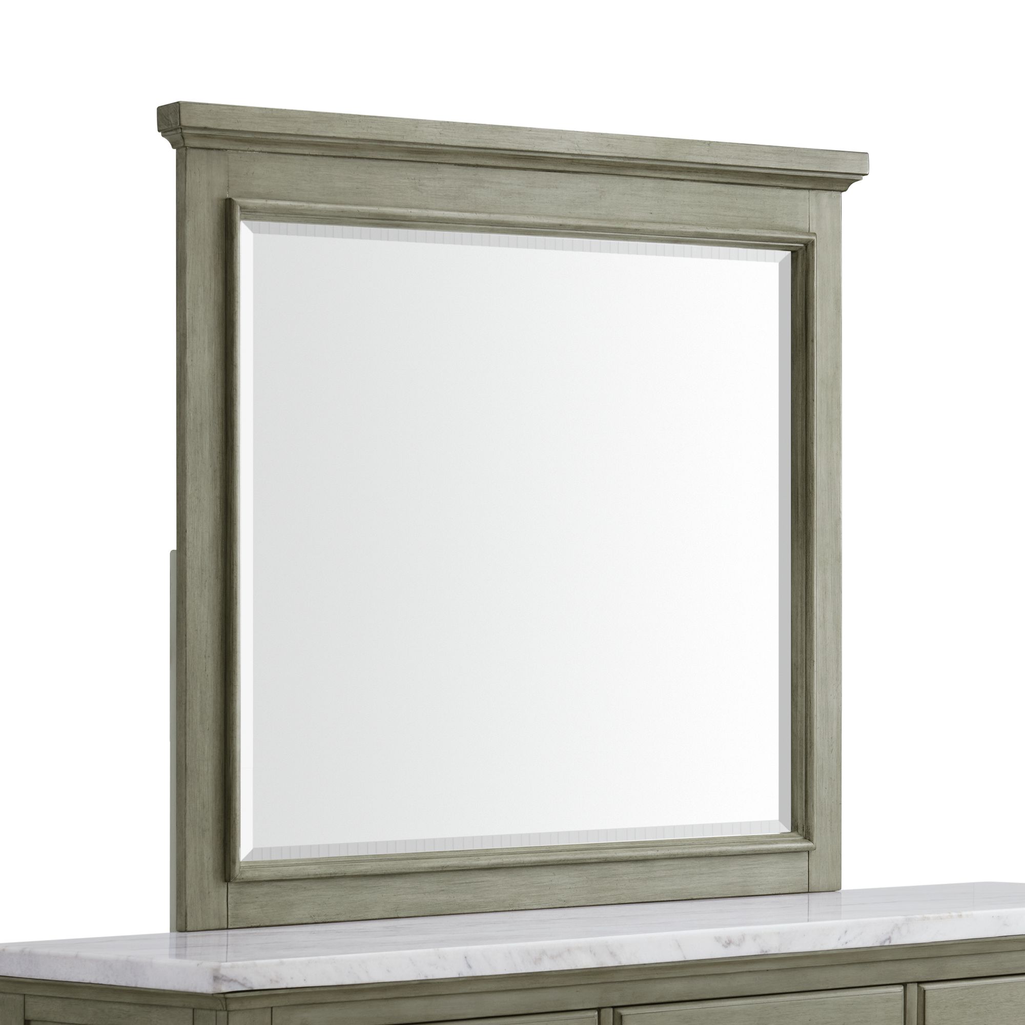 Kendari-Dresser-Mirror-w-White-Marble-Top-in-Grey-Mirror