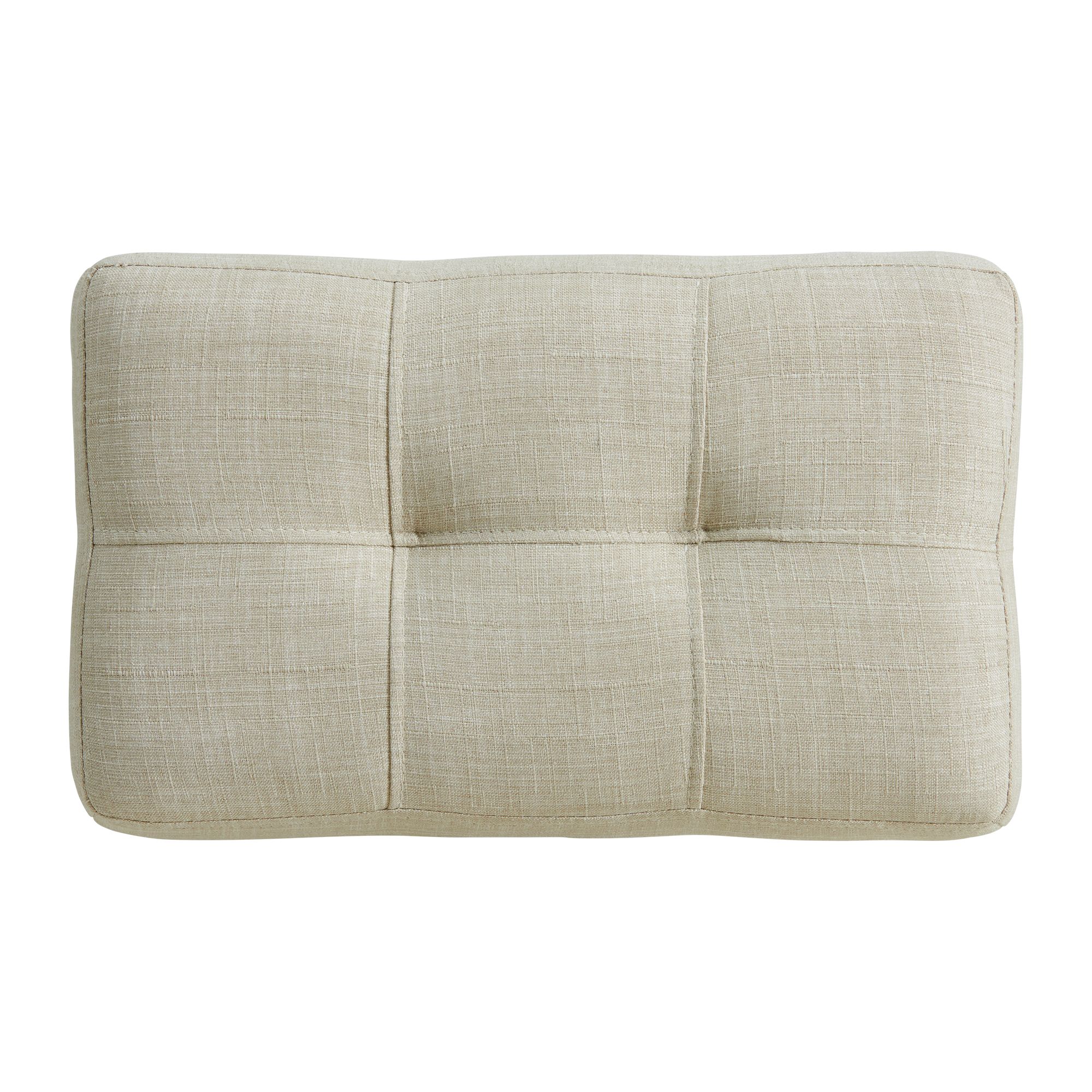 Oak-Lawn-Stool-Tan-Fabric-Overhead