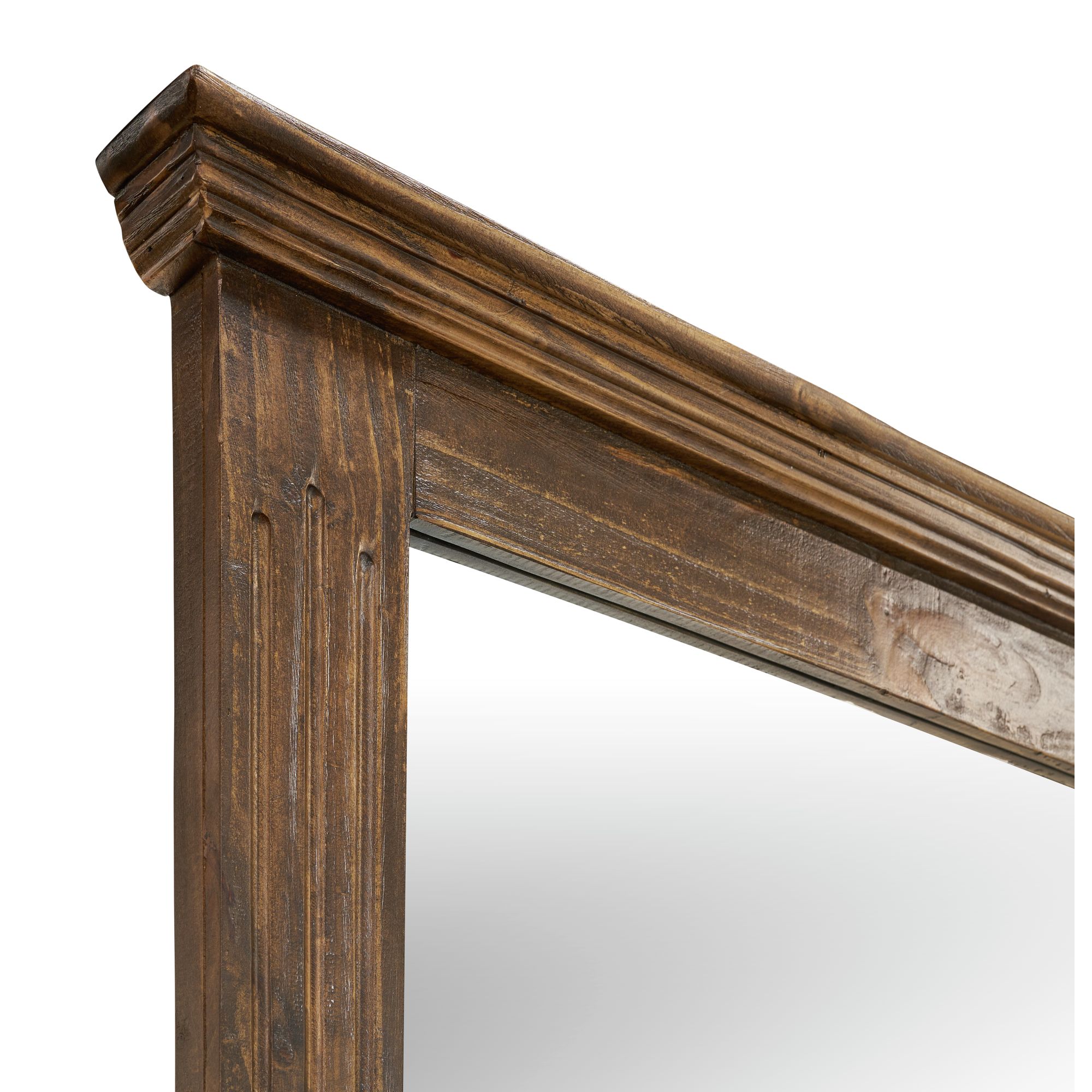 Olivia-Dresser-And-Mirror-Set-Brown-Top-Of-Mirror-Detail