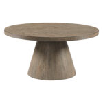 Portland Round Coffee Table in Grey