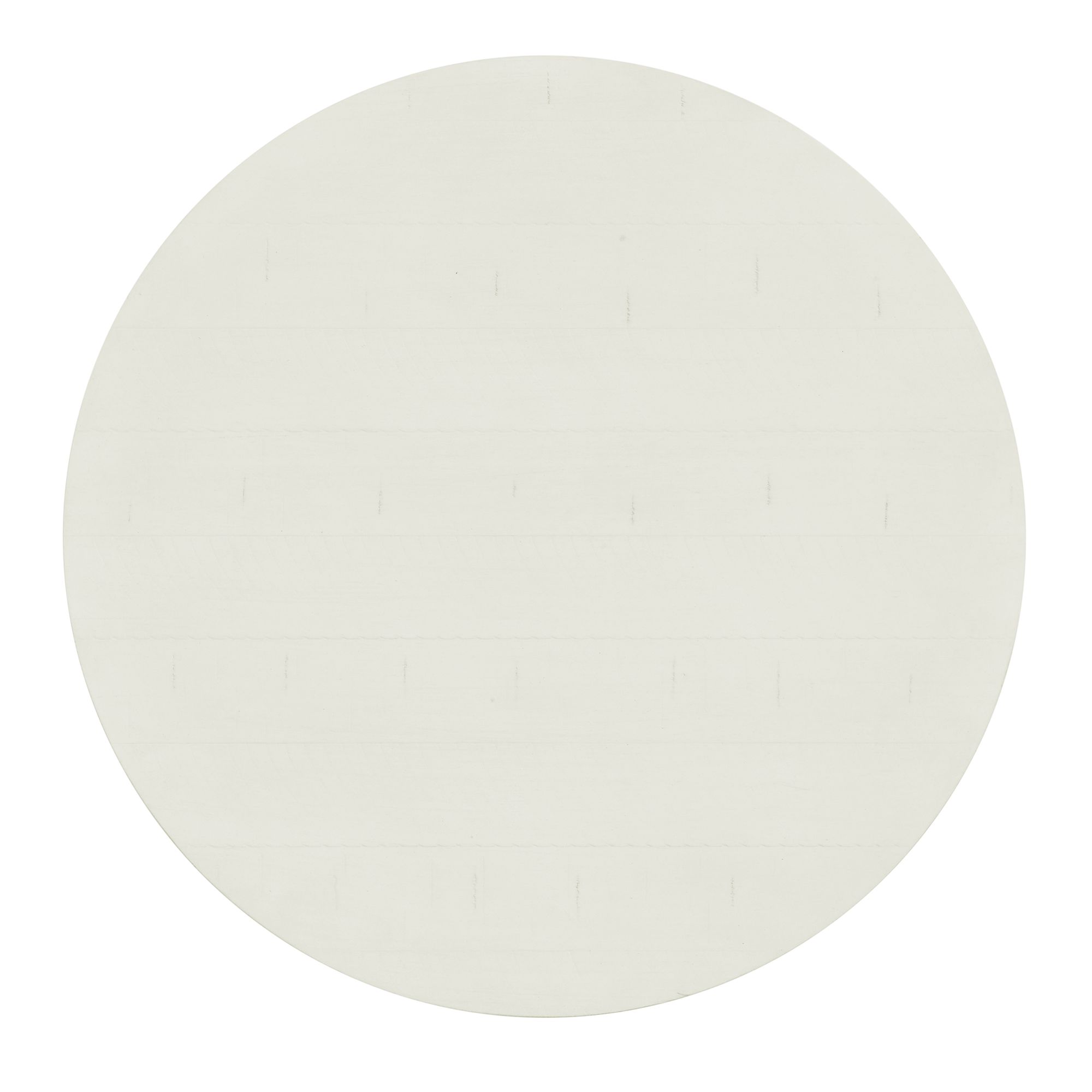 Stone-Occasional-Round-End-Table-White-Overhead