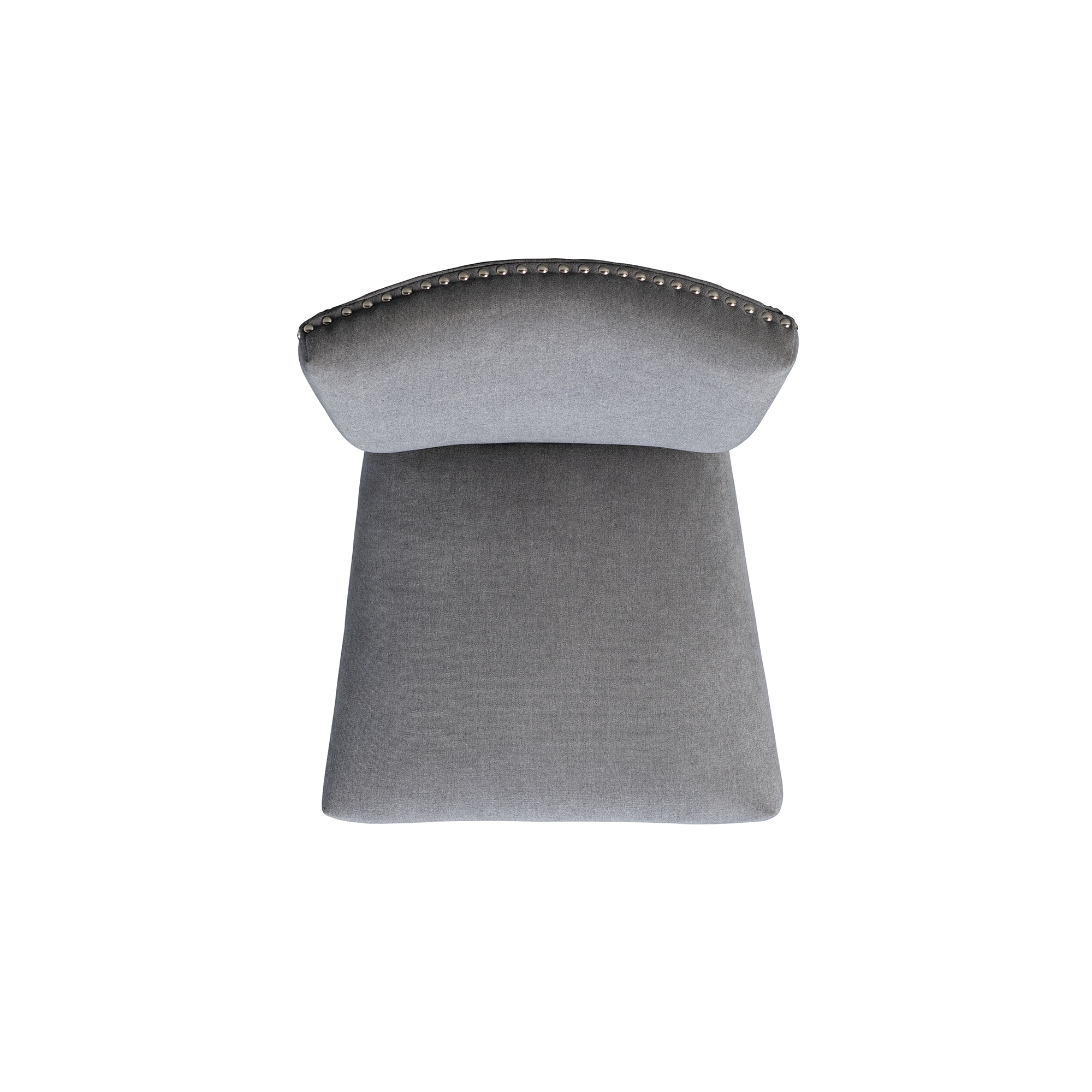 Tuscany-Counter-Linen-Nailhead-Side-Chair-Charcoal-Overhead-Silo