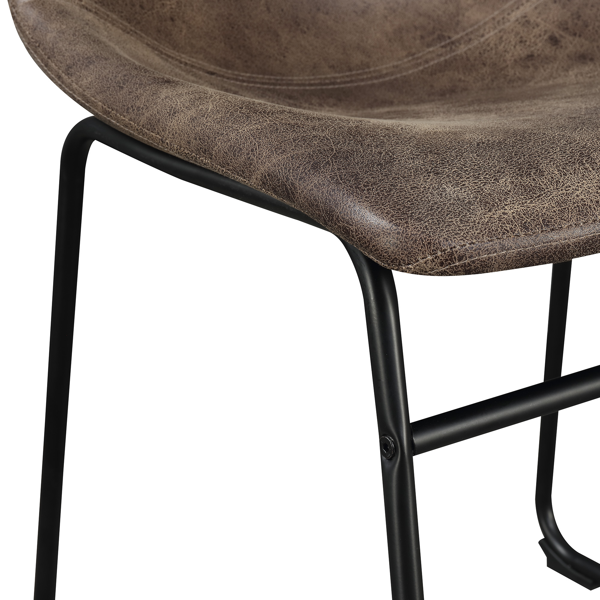 Wes-Chair-Dining-Stool-Brown-Seat-Detail