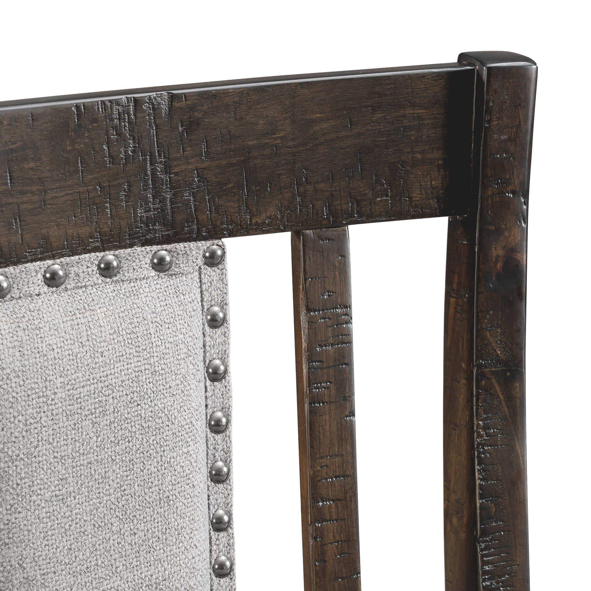 Morrison-30-Bar-Stool-With-Fabric-Seat-Brown-Top-Corner-Detail