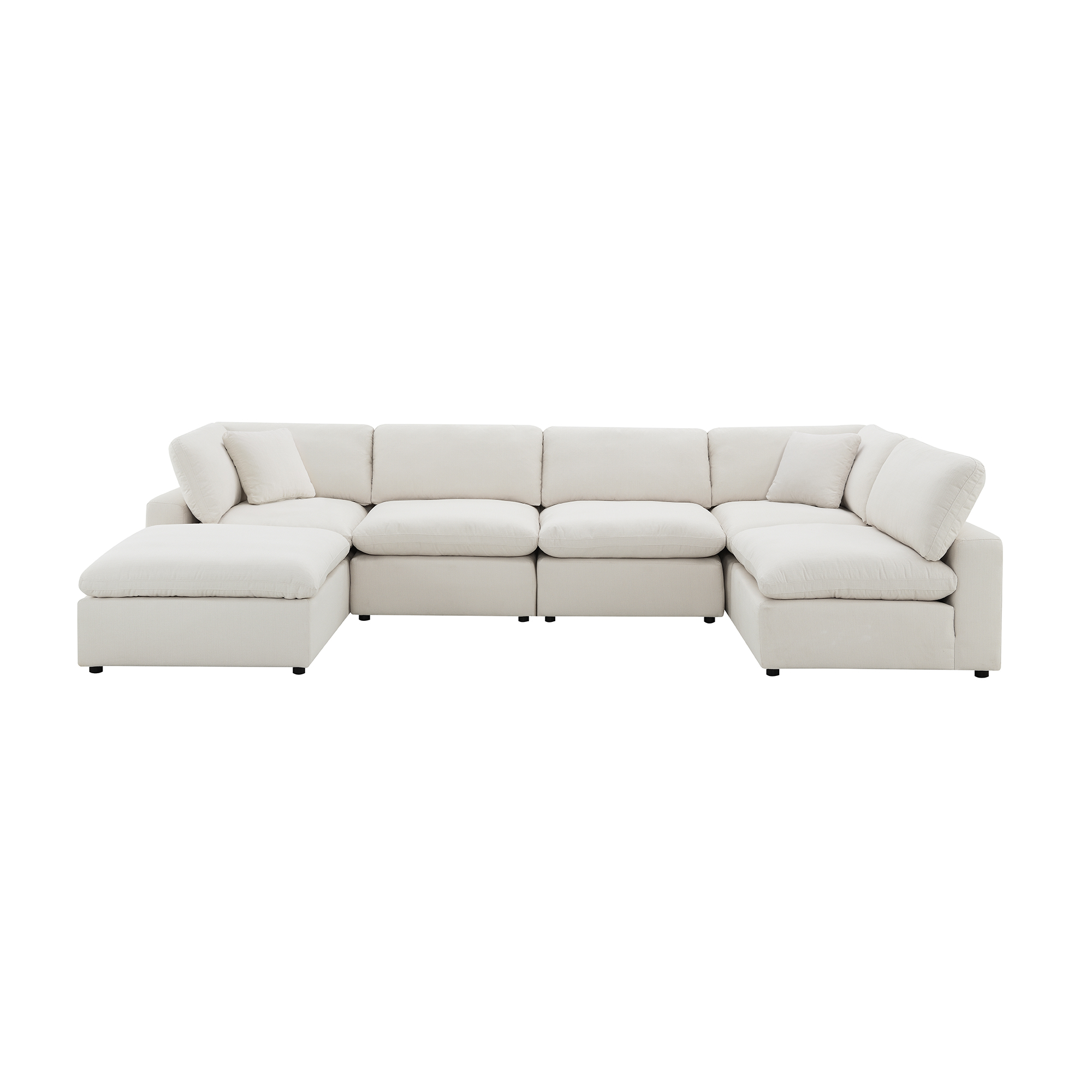 Cloud9GarrisonCotton6PCSectional_Front