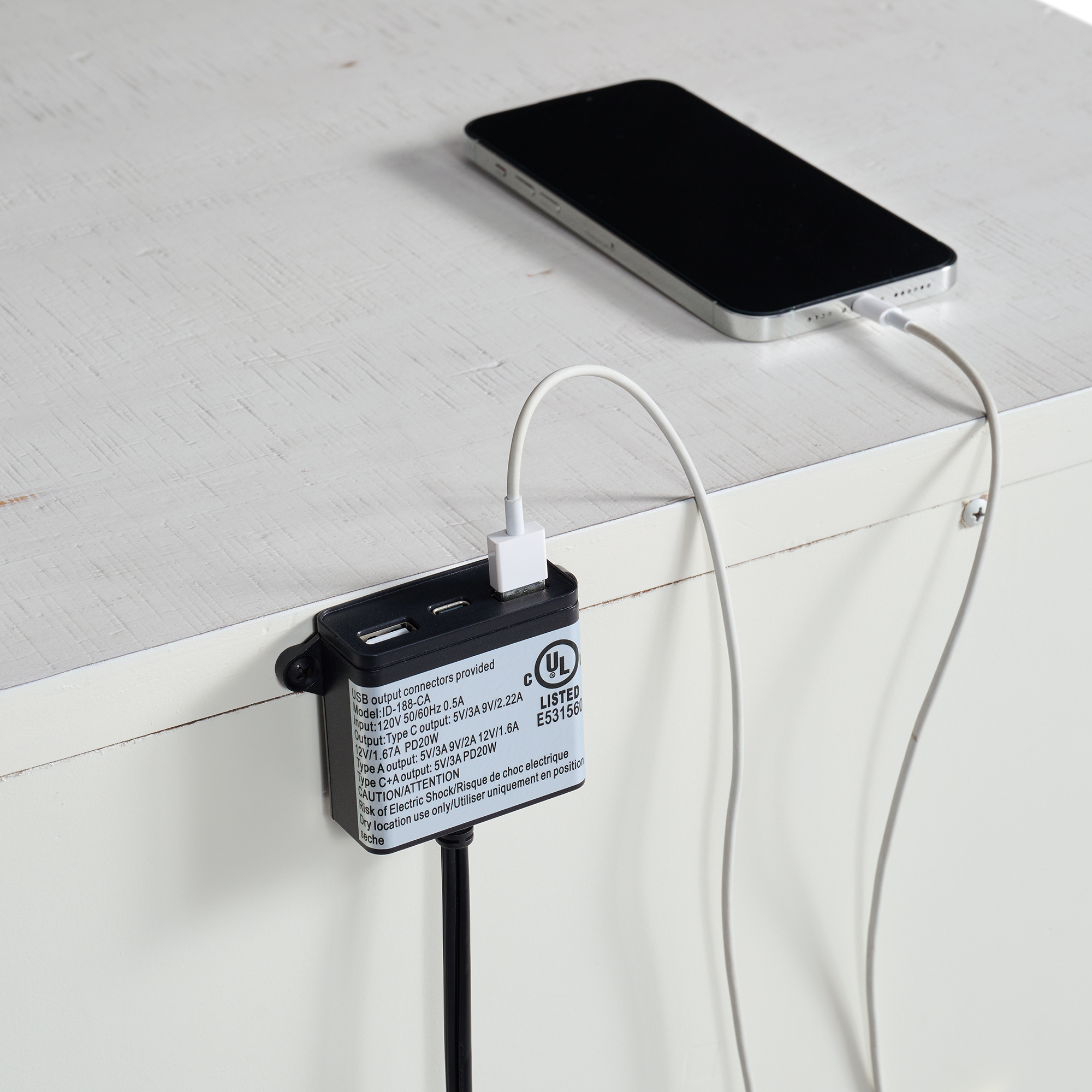 Heather1DrawerNightstandwithUSBinRusticWhite_USBPower