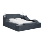 Ottawa Interchangeable Left and Right Nightstands in Grey Linen