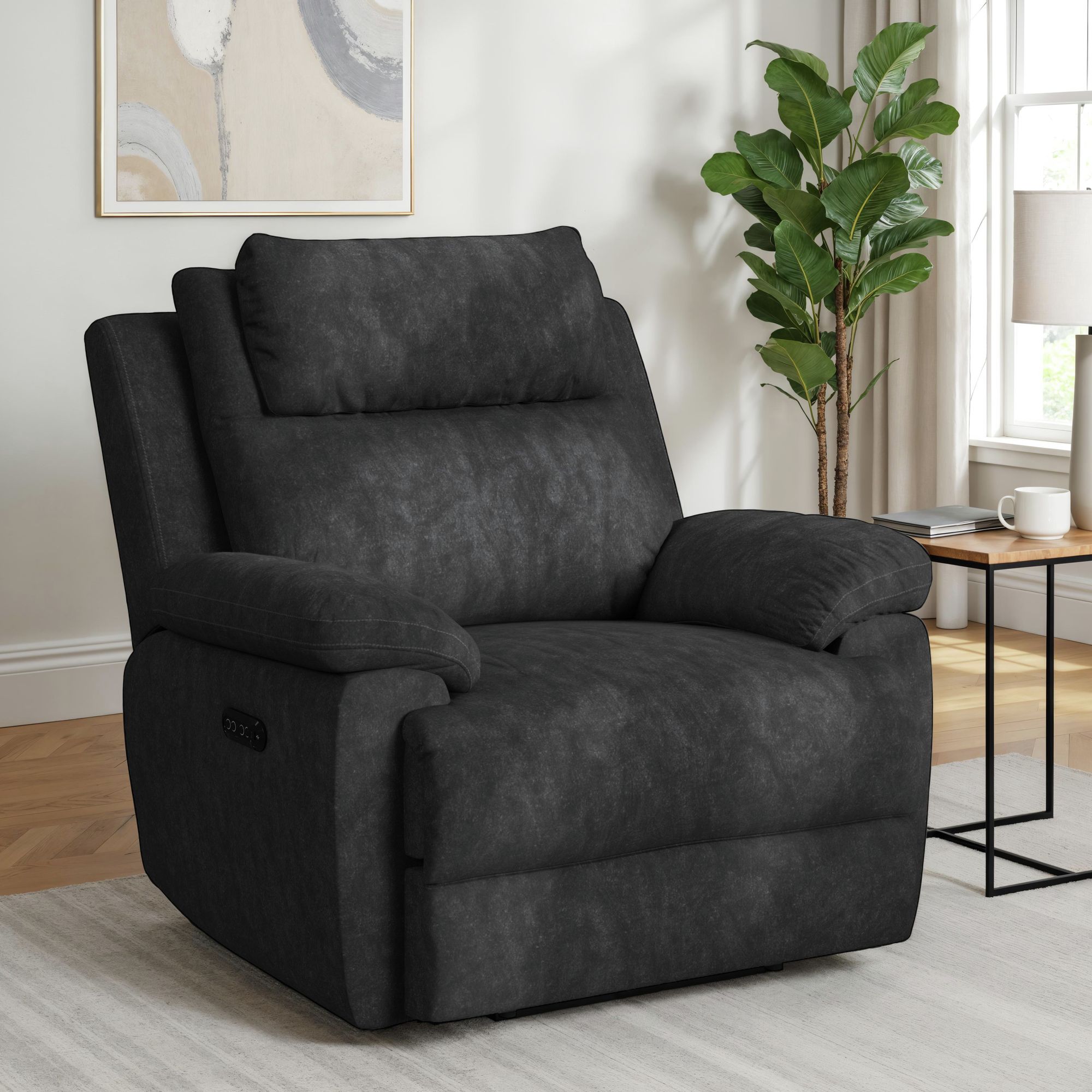 RegalP2ReclinerwZeroGravityandMemoryFoaminExploreCharcoal_Lifestyle