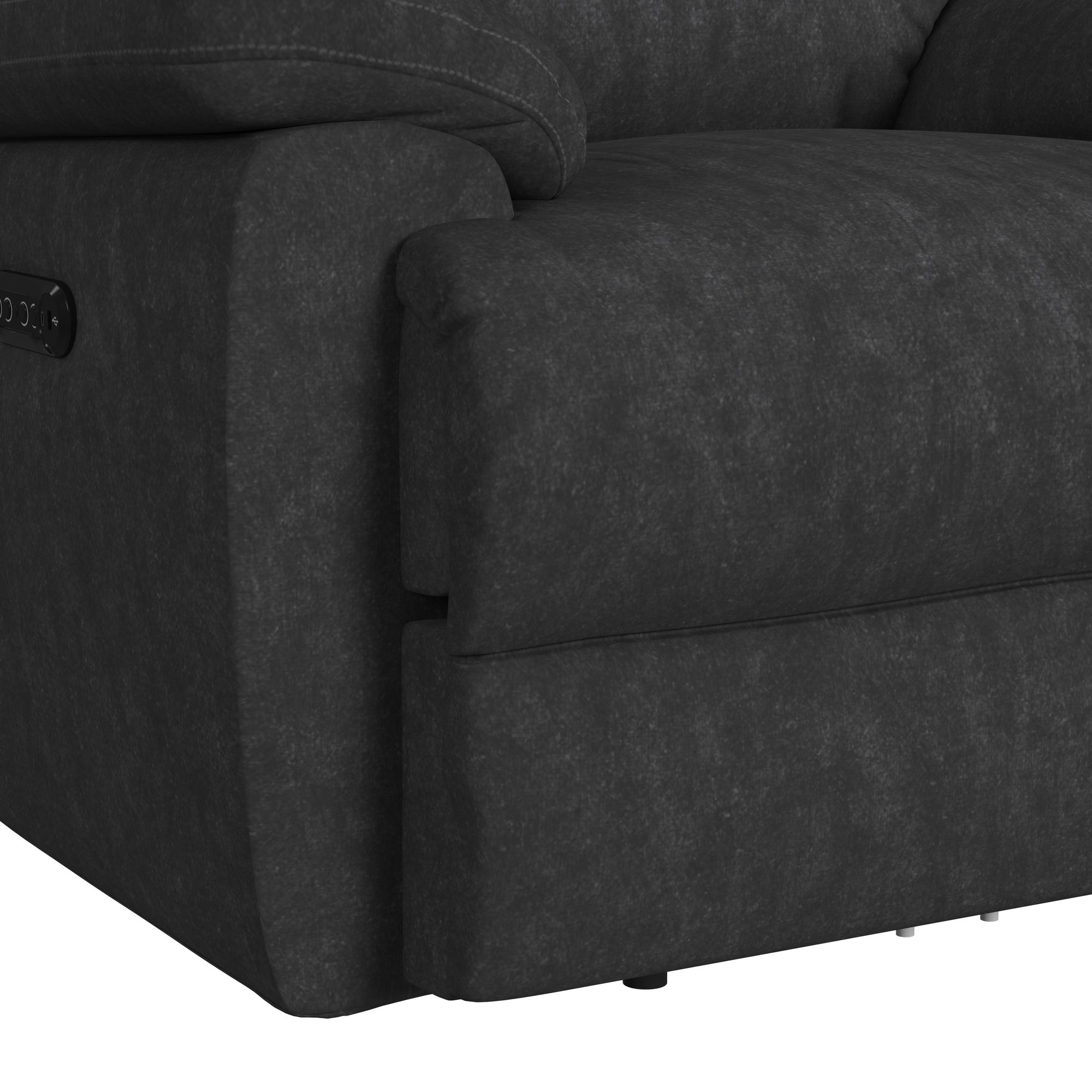RegalP2ReclinerwZeroGravityandMemoryFoaminExploreCharcoal_SeatandLeg