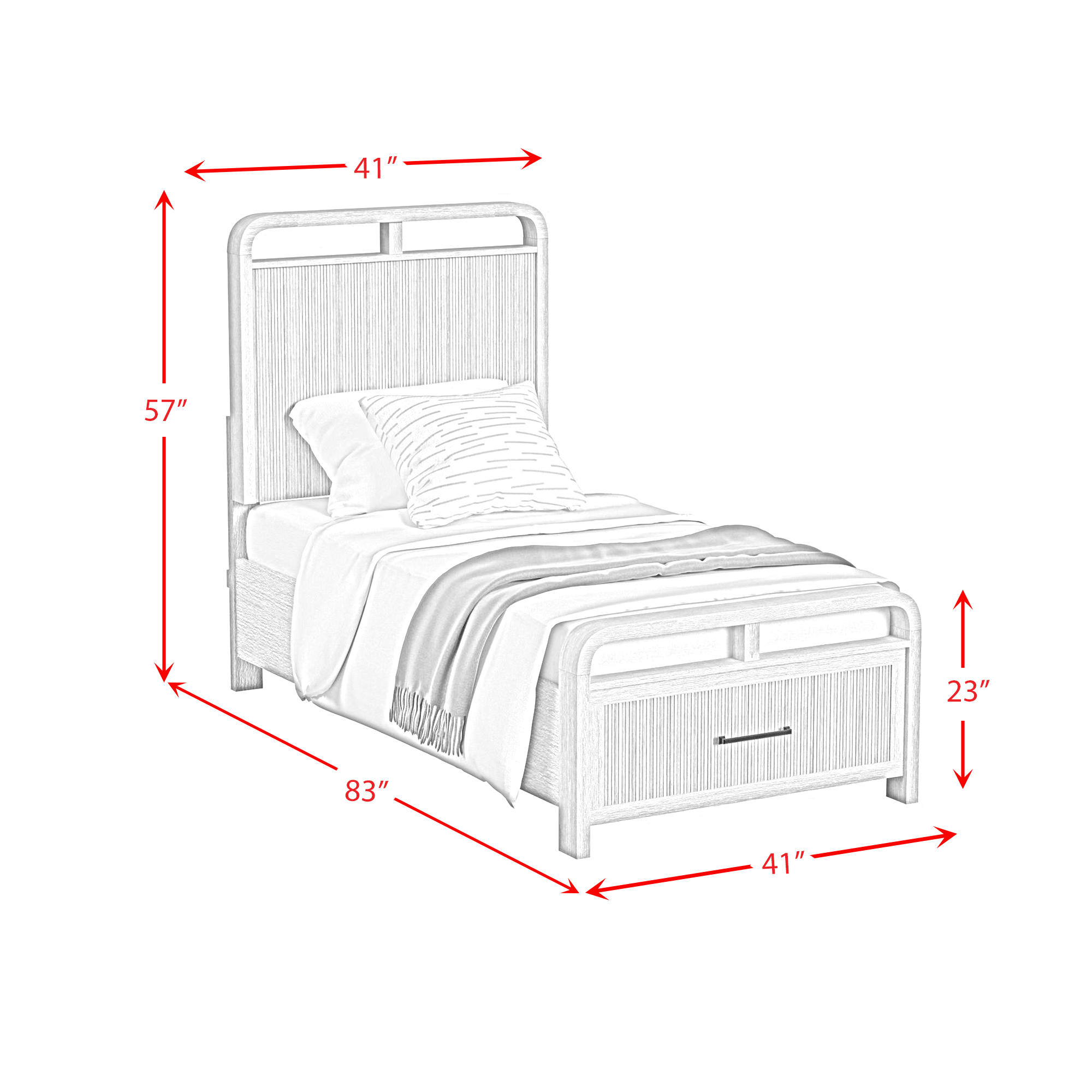 RidgemontTwinStorageBed_LineDrawing