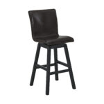 Rylan Swivel Barstool in Dark Espresso PU (2 Per Carton)