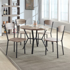 BLAKE 5-PK ROUND DINING TABLE/CHAIR
