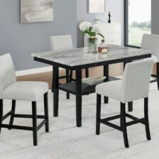 MARBEL 5PK FAUX MARBLE CT HT SET