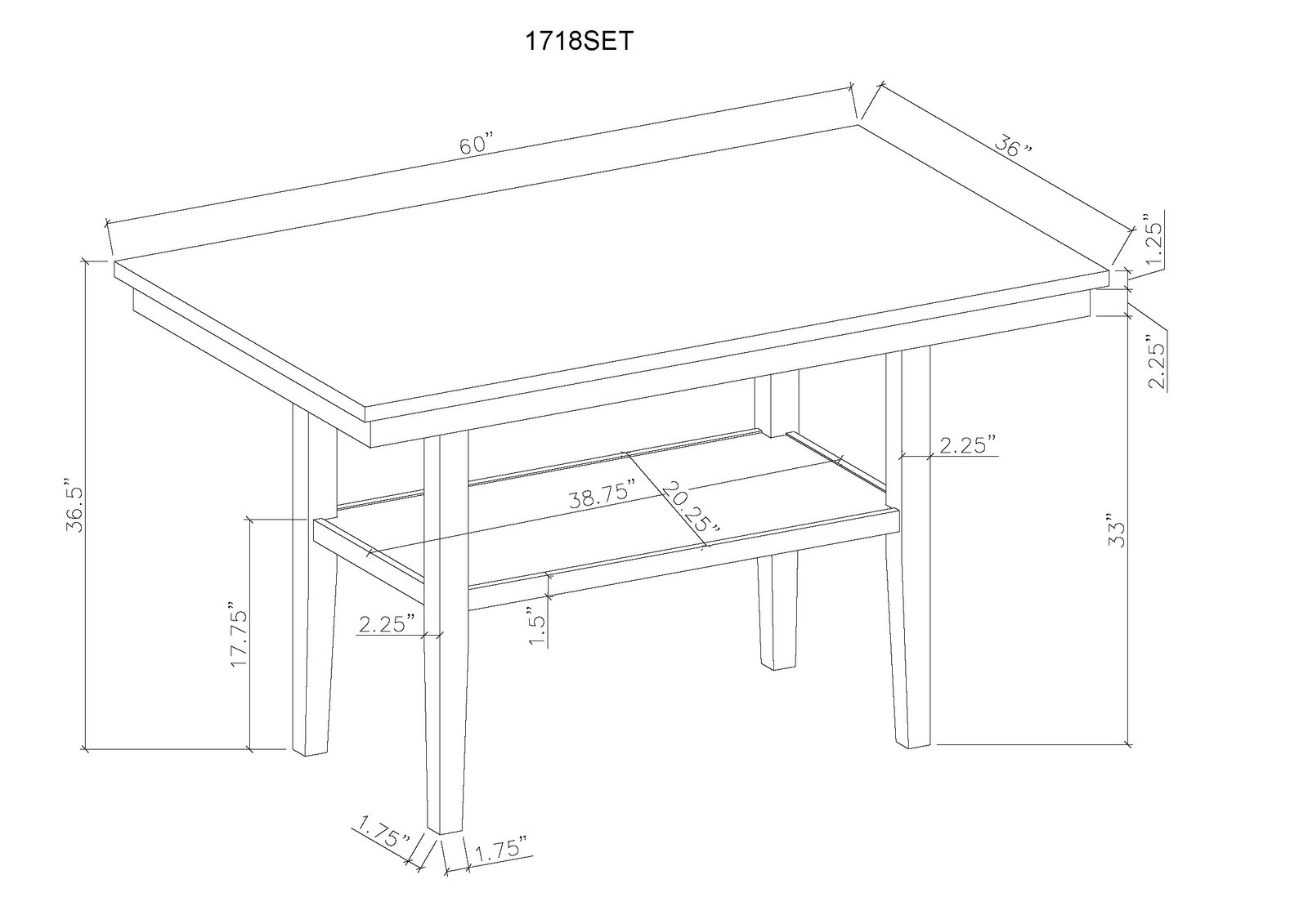MARBEL 5PK FAUX MARBLE CT HT SET - Image 8
