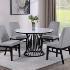 HADLEY SIDE CHAIR LIGHT GREY