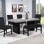 SEBASTIAN BENCH BLACK