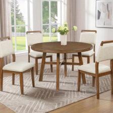 BLANCHE SIDE CHAIR BROWN