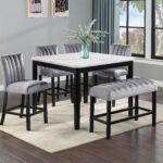 PASCAL COUNTER HT WHITE TOP BLK LEG