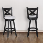 KIPPER SWIVEL BAR STOOL DOVE K/D