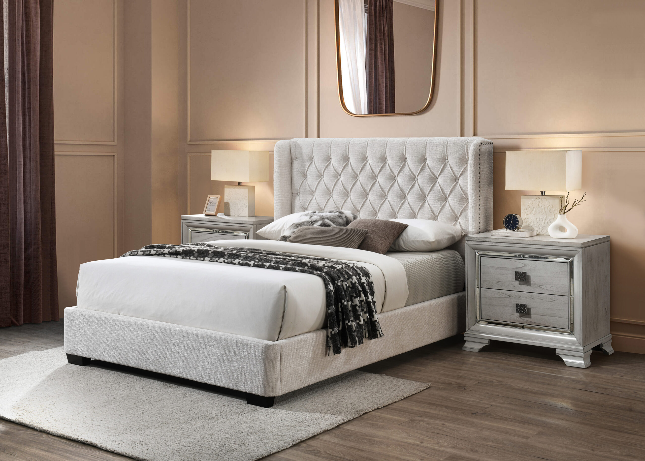 DAPHNE Panel Bed
