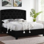 EVA PANEL BED - BLACK