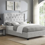 EVA PANEL BED -DOVE