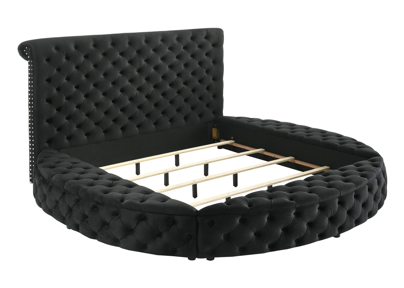 BRIGITTE PANEL BED BLACK - Image 4