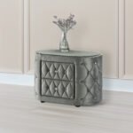 VOLTARE NIGHT STAND GREY