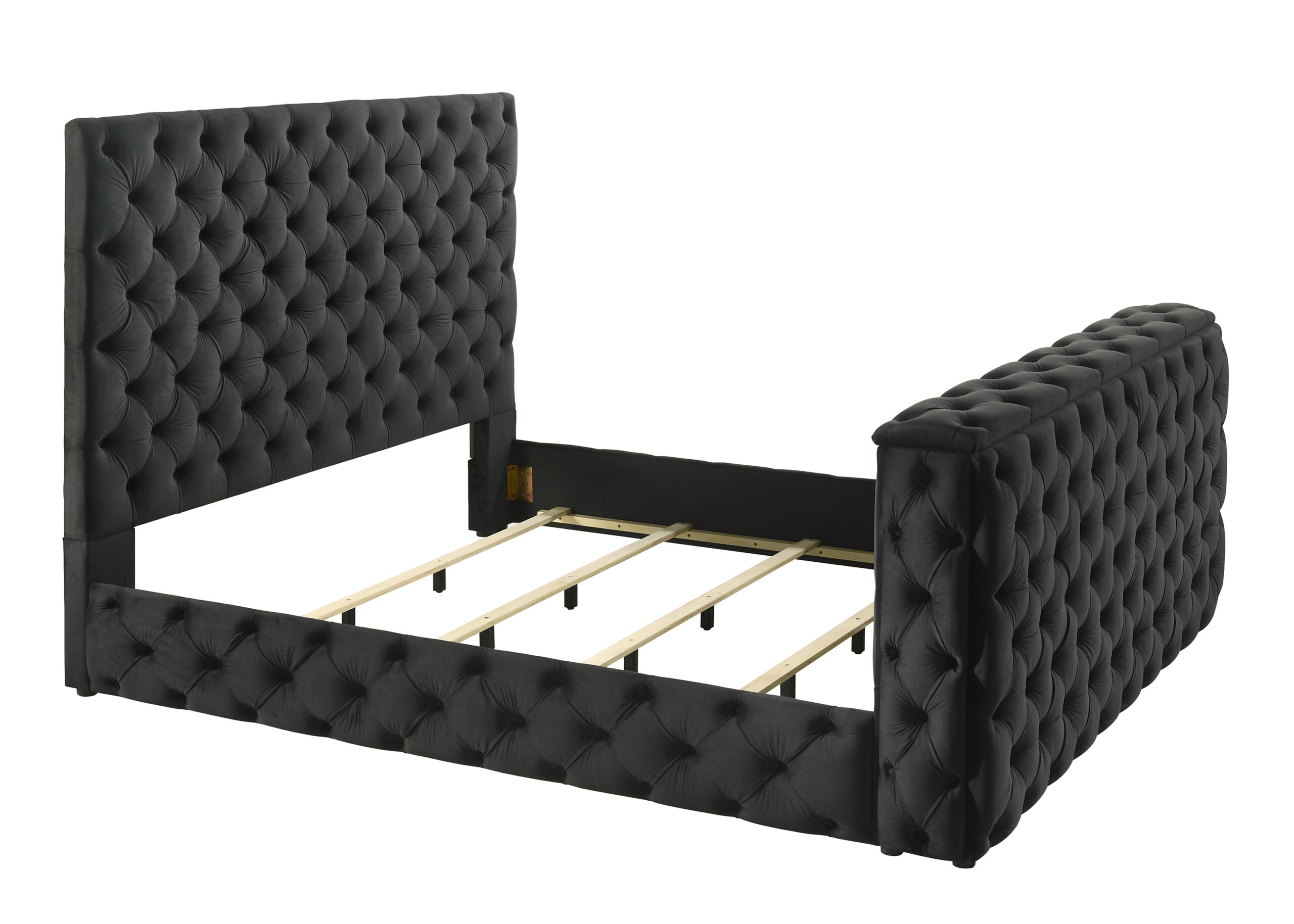 JOSEPHINE PANEL BED BLACK - Image 6
