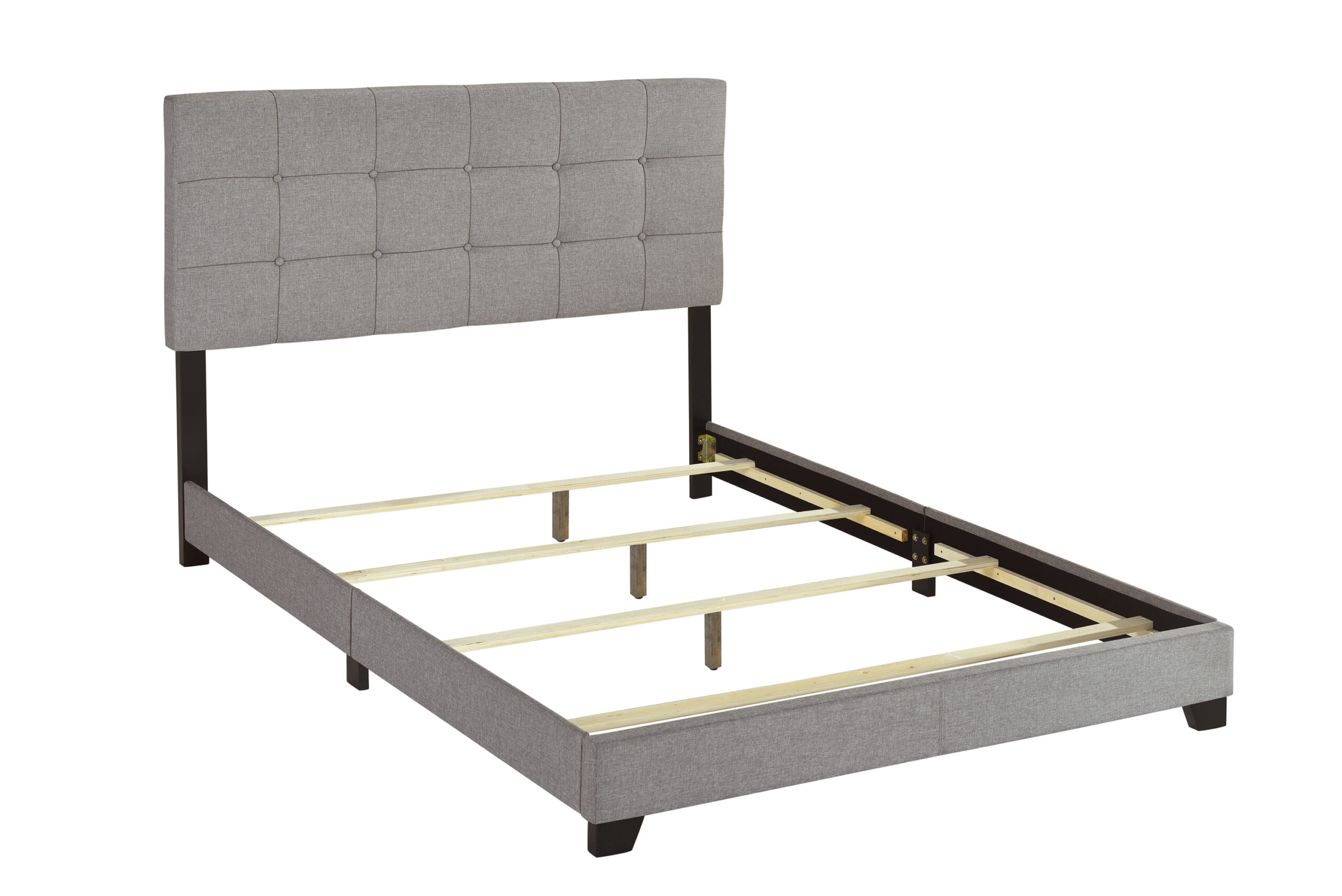FLORENCE PANEL BED GREY - Image 3