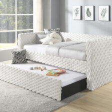 MOLLY DAYBED ARM(L&R)+SLATS-WH.DOVE