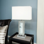 MONICA LAMP CHROME-LED ACCENT