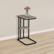 IDA WEATHERED GREY CHAIRSIDE TABLE