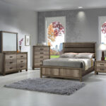 MATTEO QUEEN HEADBOARD/FOOTBOARD