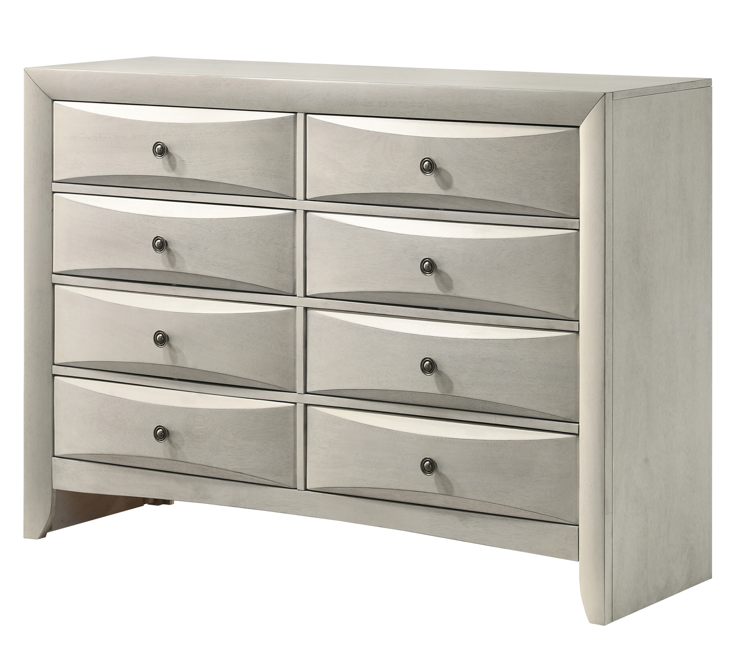 EMILY DRESSER 8 DRAWERS WHITE - Image 4