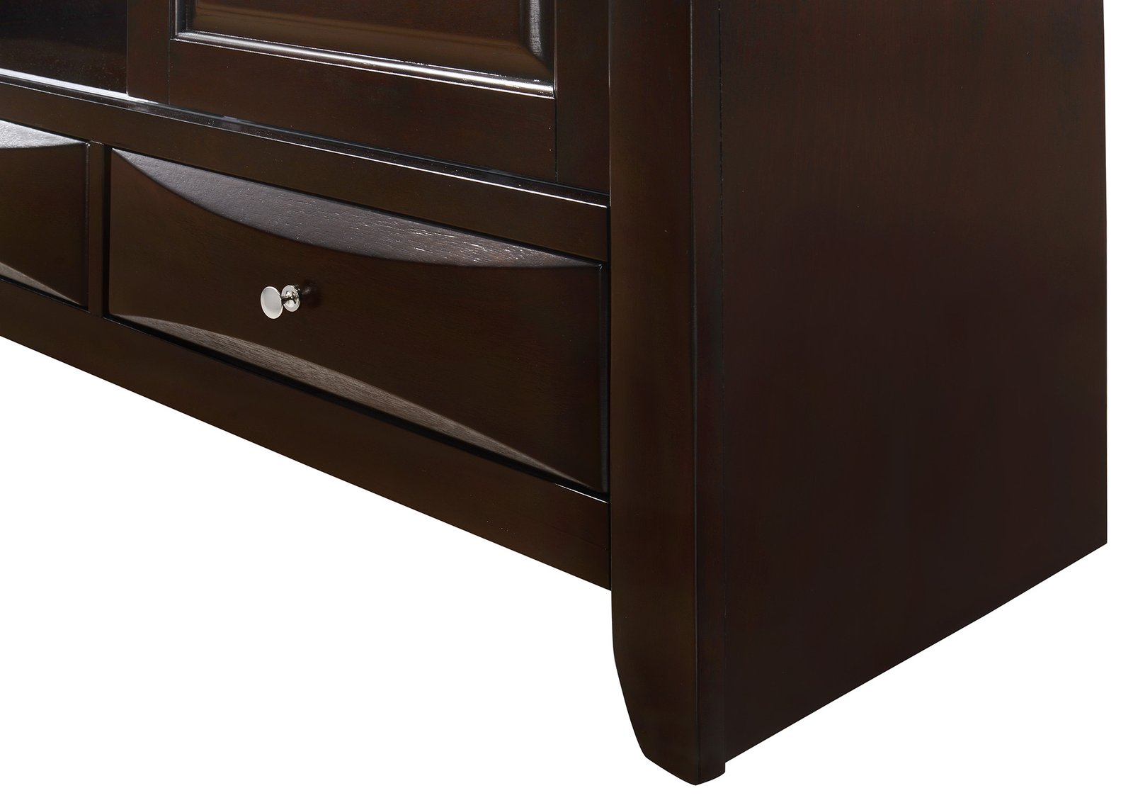 EMILY TV STAND DARK CHERRY - Image 4