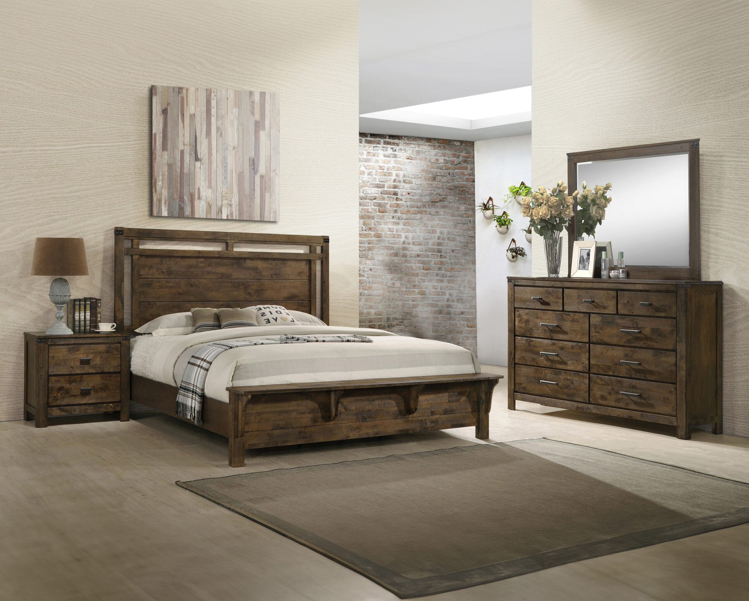 CURTIS PANEL BED - Image 3