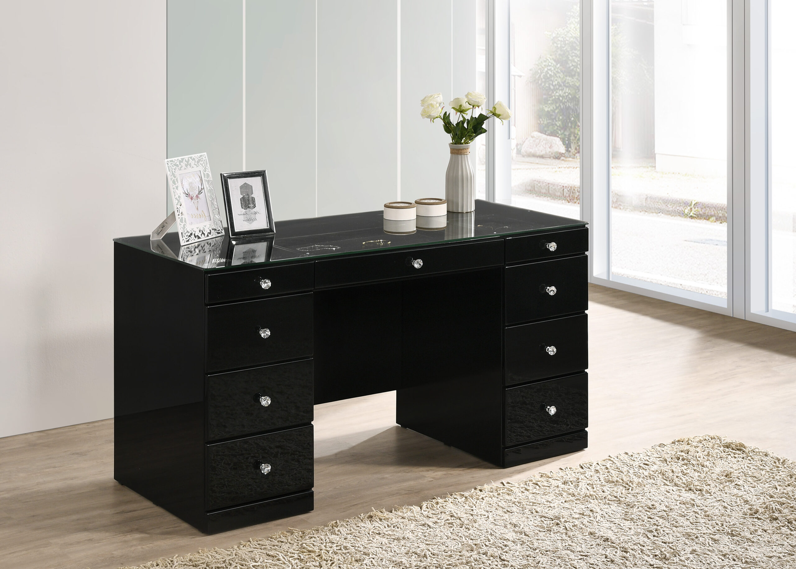 AVERY VANITY BLACK- Base