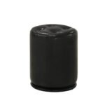 MORGAN ROUND SWIVEL STOOL BLACK