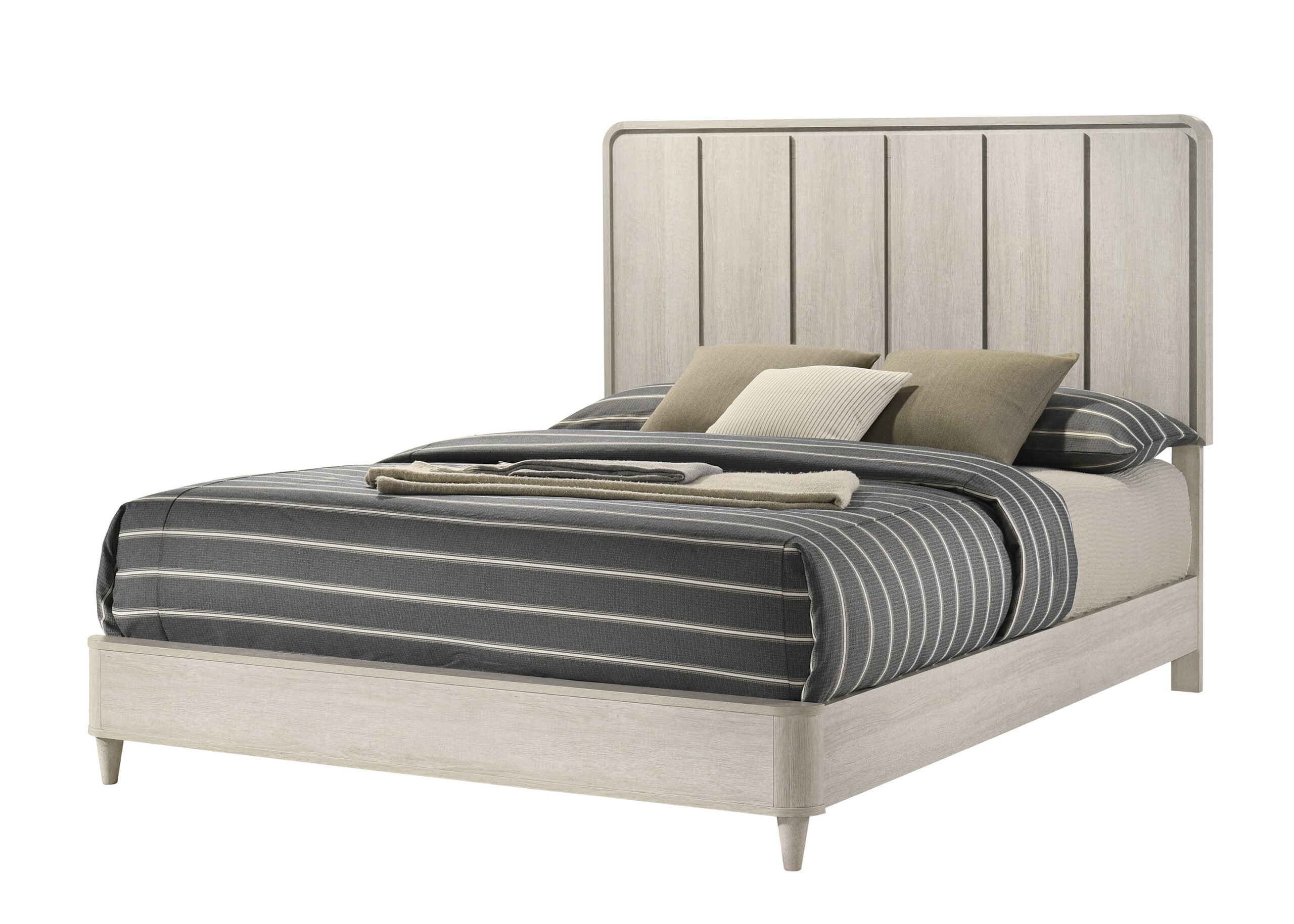 NYOMI PANEL BED - WHITE - Image 3